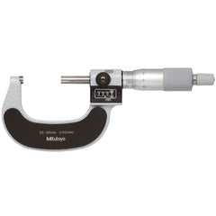 Hệ Metric / Mã 193-112　Dãy đo 25 - 50 mm　Sai số ±2 µm　Vạch chia 0.001 mm　Ratches stop
