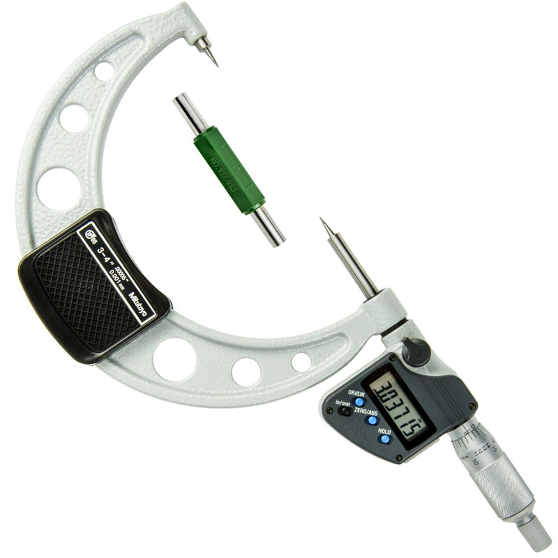 Panme điện tử Mitutoyo Series 342 - Point Micrometers, Mũi đo nhọn