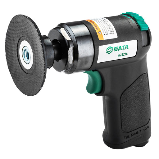 Bộ máy đánh nhám mini dùng hơi SATA 02521, máy mài hơi mini chuyên dụng cho ô tô, cơ khí, gia công kim loại, chà nhám, loại bỏ rỉ sét sơn, ba via.
