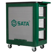 Xe đẩy dụng cụ cửa cuốn SATA 95111, xe đẩy dụng cụ công nghiệp, xe đẩy gara, xe đẩy bảo trì, xe đẩy thép carbon, xe đẩy đa năng.
