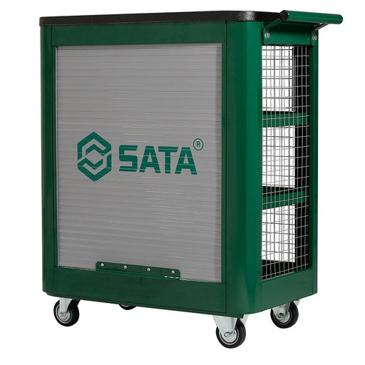 Xe đẩy dụng cụ cửa cuốn SATA 95111, xe đẩy dụng cụ công nghiệp, xe đẩy gara, xe đẩy bảo trì, xe đẩy thép carbon, xe đẩy đa năng.