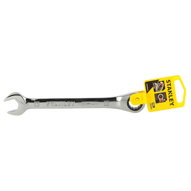 Cờ lê vòng miệng tự động hệ mét Stanley kích thước từ 8mm - 19mm