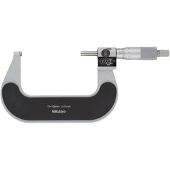 Hệ Metric / Mã 193-104　Dãy đo 75 - 100 mm　Sai số ±3 µm　Vạch chia 0.01 mm　Ratches stop