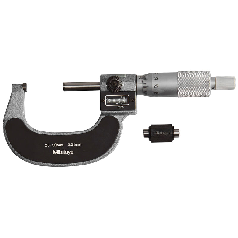 Panme đo ngoài Mitutoyo Series 193 - Ditgit outside Micrometer, kết hợp bộ đếm số cơ