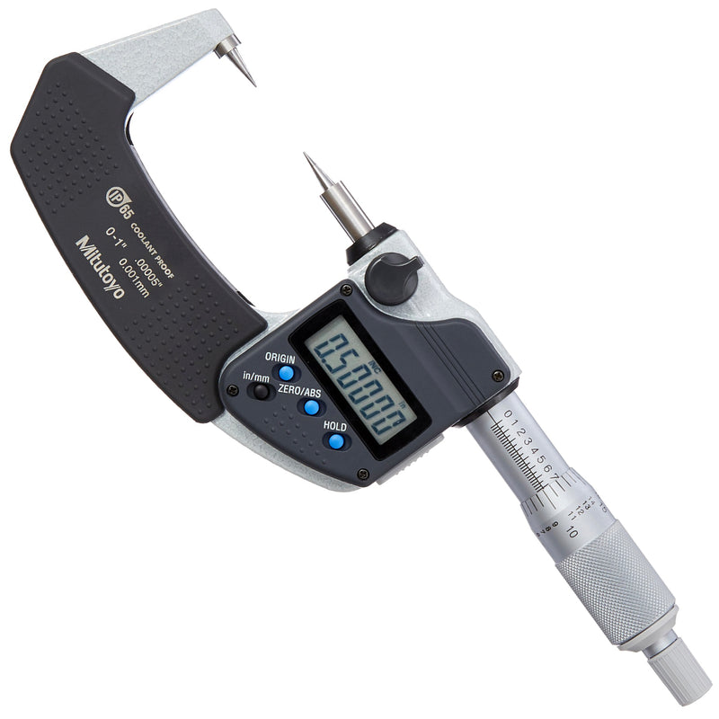 Panme điện tử Mitutoyo Series 342 - Point Micrometers, Mũi đo nhọn