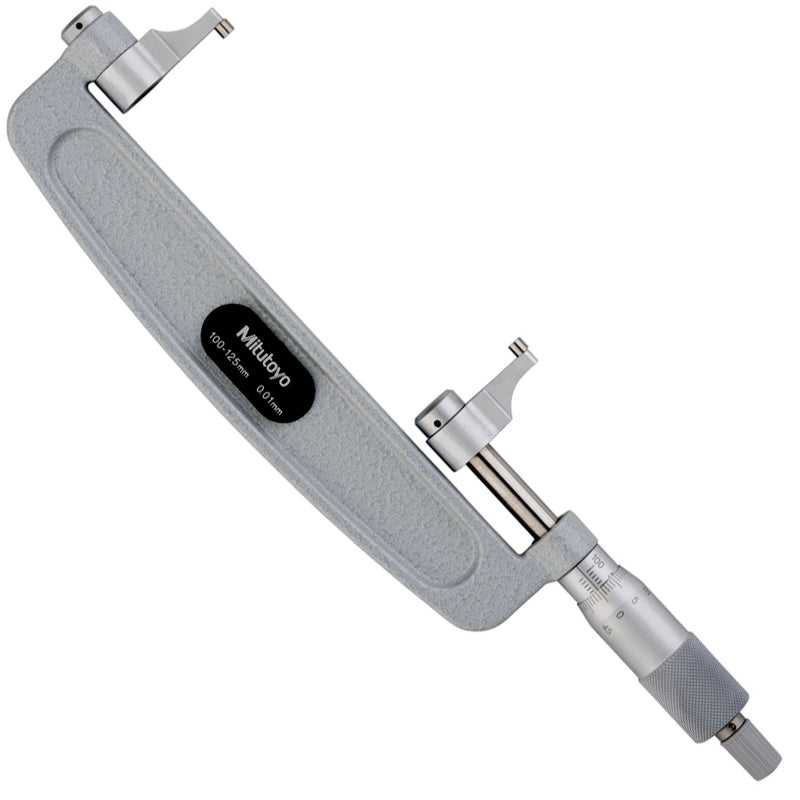 Panme Mitutoyo Series 143 - Caliper Type Micrometers, đầu đo kiểu hàm kẹp