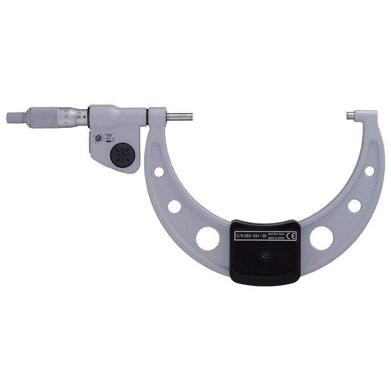 Panme điện tử đo ngoài Mitutoyo Series 293 - Coolant Proof, Dãy đo 100mm - 300mm (4 inch - 12 inch). Có cổng SPC xuất dữ liệu.  Ratchet-stop