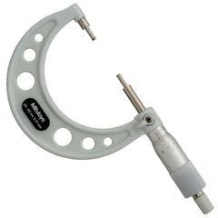 Mã 111-116　Dãy đo 25 - 50 mm　Sai số ±3 µm　Mặt đo Type A