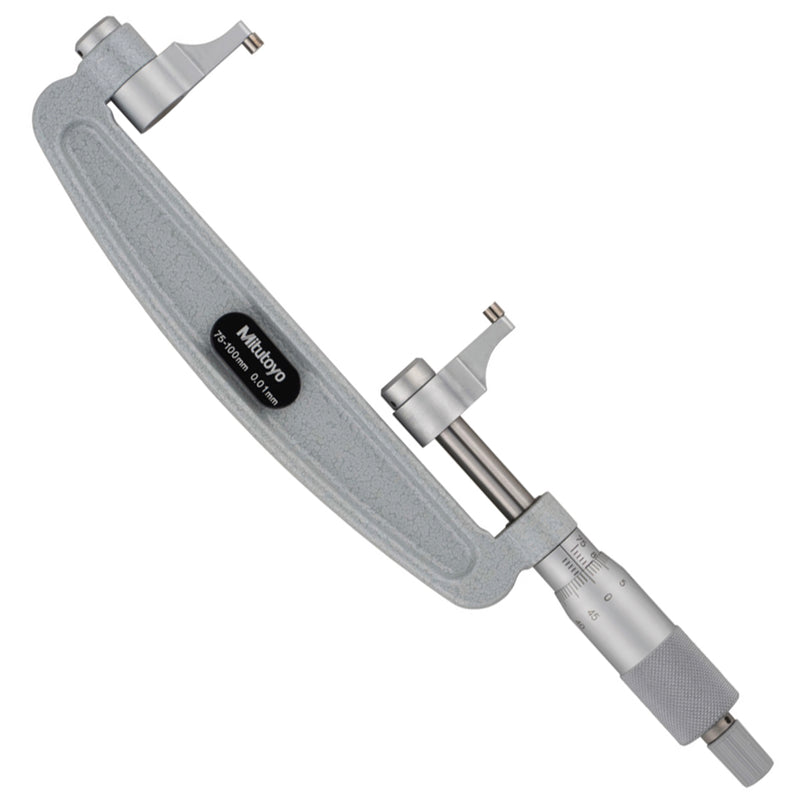 Panme Mitutoyo Series 143 - Caliper Type Micrometers, đầu đo kiểu hàm kẹp