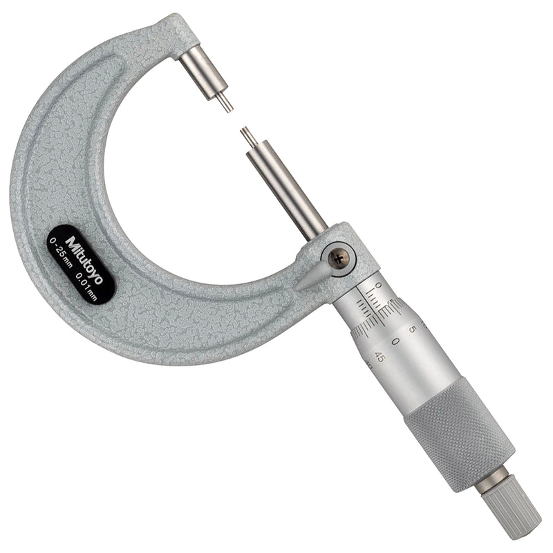 Panme Mitutoyo Series 111- Spline Micrometers, Đo rãnh then