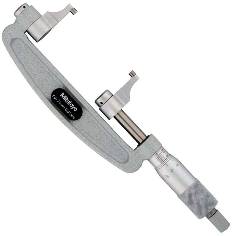 Panme Mitutoyo Series 143 - Caliper Type Micrometers, đầu đo kiểu hàm kẹp