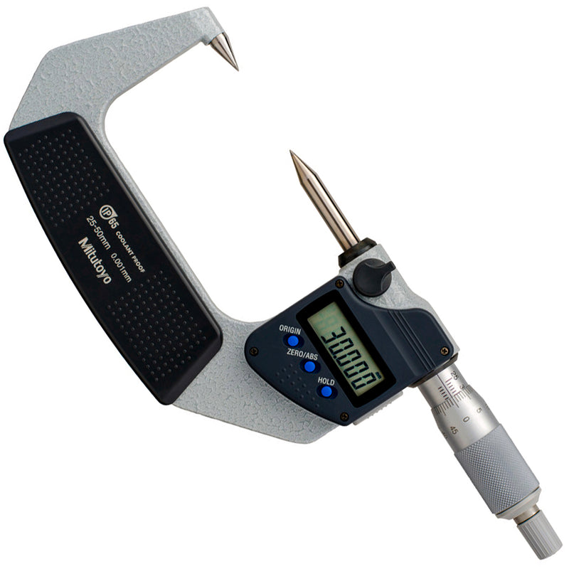 Panme điện tử Mitutoyo Series 342 - Point Micrometers, Mũi đo nhọn