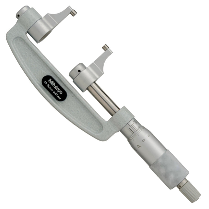 Panme Mitutoyo Series 143 - Caliper Type Micrometers, đầu đo kiểu hàm kẹp