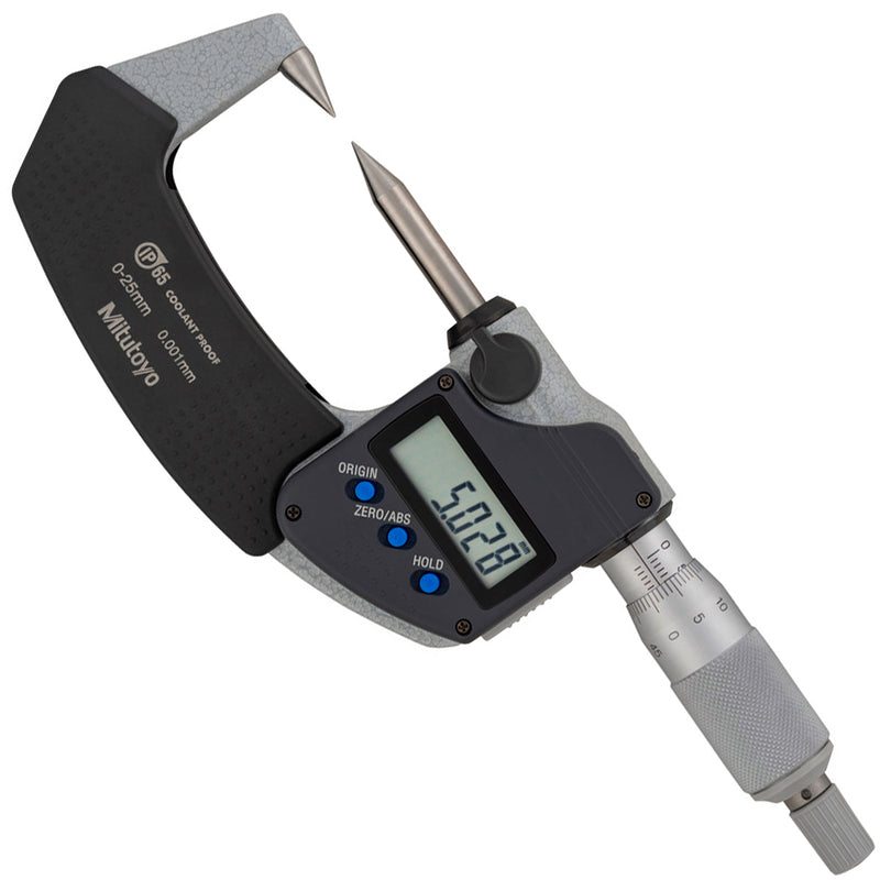 Panme điện tử Mitutoyo Series 342 - Point Micrometers, Mũi đo nhọn