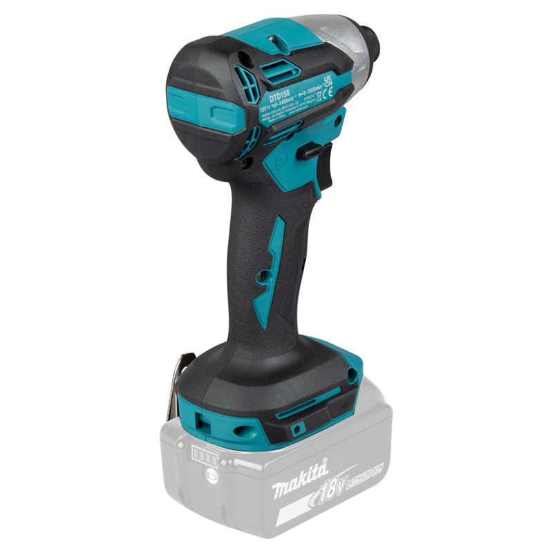 Máy vặn vít Makita DTD158 dùng Pin 18V LXT, đuôi lục giác 6.35mm (1/4 inch)