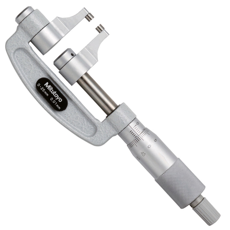 Panme Mitutoyo Series 143 - Caliper Type Micrometers, đầu đo kiểu hàm kẹp