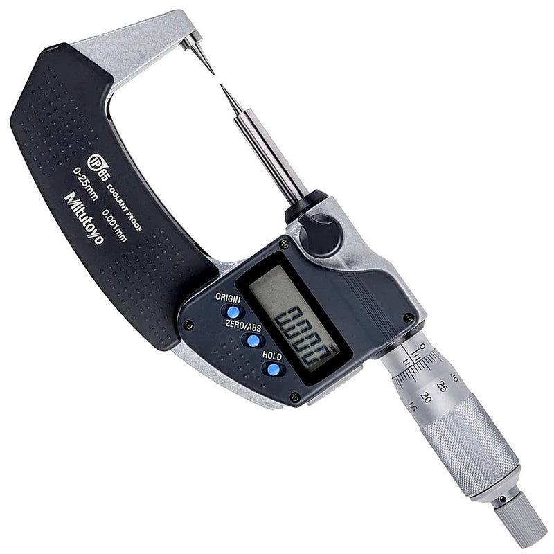 Panme điện tử Mitutoyo Series 342 - Point Micrometers, Mũi đo nhọn