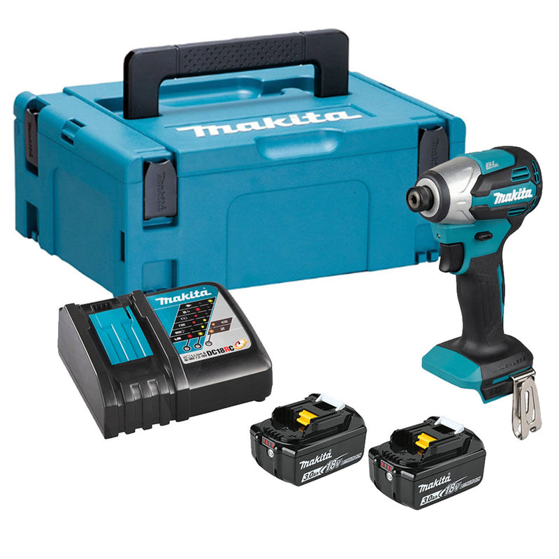 Máy vặn vít Makita DTD158 dùng Pin 18V LXT, đuôi lục giác 6.35mm (1/4 inch)
