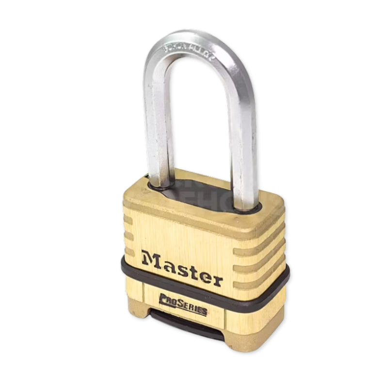 Ổ khóa số càng dài Master Lock 1175DLH cao cấp, thân khóa bằng đồng thau nguyên khối, 4 cọc số