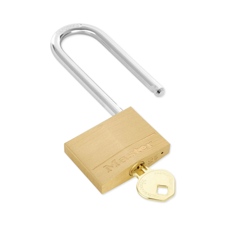 Ổ khóa treo càng dài Master Lock 150DLJ, thân khóa bằng đồng thau nguyên khối 50mm