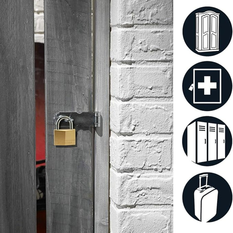 Ổ khóa treo Master Lock 160EURD, thân khóa bằng đồng thau nguyên khối 60mm
