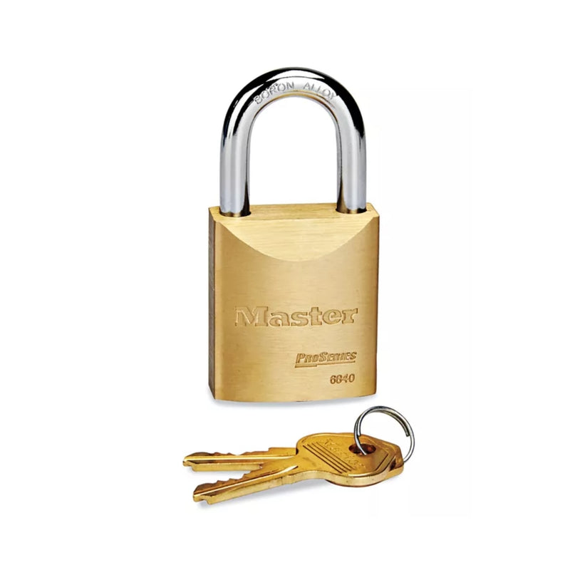 Ổ khóa treo Master Lock 6840 cao cấp, thân khóa bằng đồng thau nguyên khối 44mm