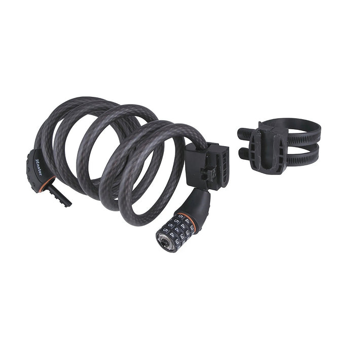 Ổ khóa dây 4 cọc số Master Lock 8122EURDPRO cao cấp, dây khóa bằng cáp thép cuộn được bọc nhựa vinyl dài 1.8m