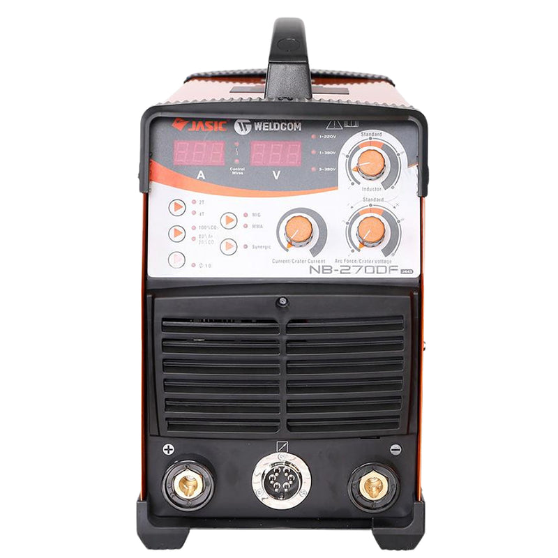 Máy hàn MIG đầu cấp dây rời. hàn MAG và hàn que Jasic NB270DF J443 dòng hàn tối đa 270A