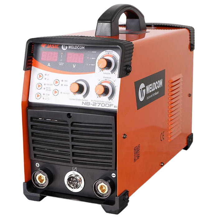 Máy hàn MIG đầu cấp dây rời. hàn MAG và hàn que Jasic NB270DF J443 dòng hàn tối đa 270A