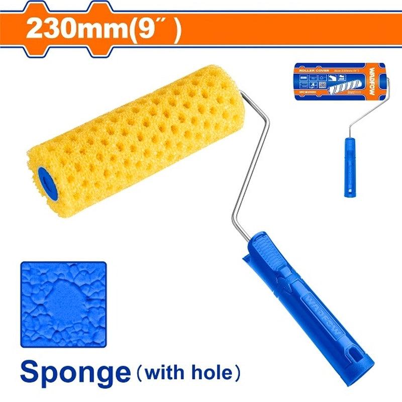 Cọ lăn sơn xốp có lỗ Wadfow WCB5901, kích thước 230mm (9 inch)
