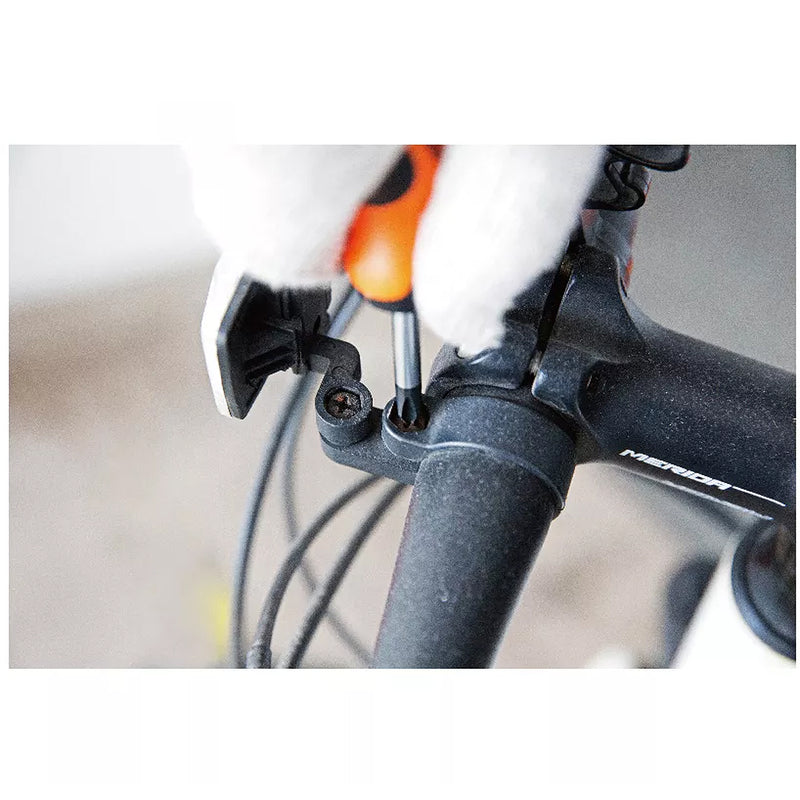 Tua vít bake ngắn Kendo 20145 kích thước PH2 x 38mm, vật liệu thép Cr-V, tay cầm bọc cao su