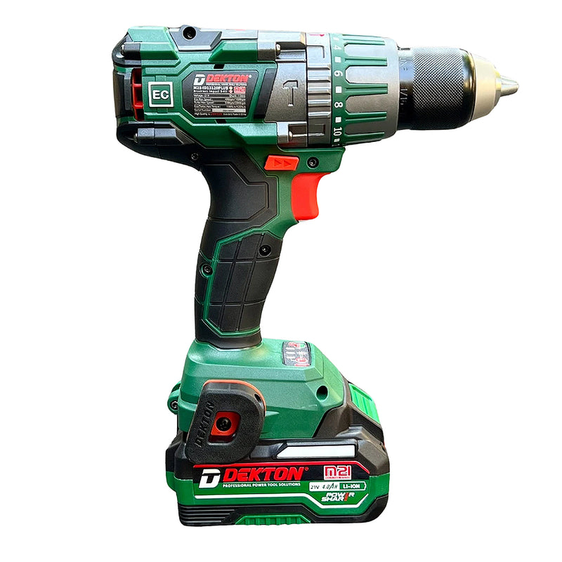 Máy khoan động lực dùng pin 21V Dekton M21-ID13120PLUS, lực siết 120Nm, đầu kẹp 13mm