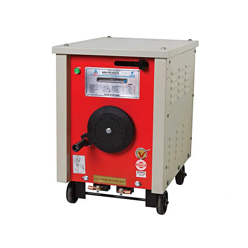 Máy hàn cơ, máy biến thế hàn Hồng Ký HK-H350D tải 350A 220V/380V cuộn dây đồng