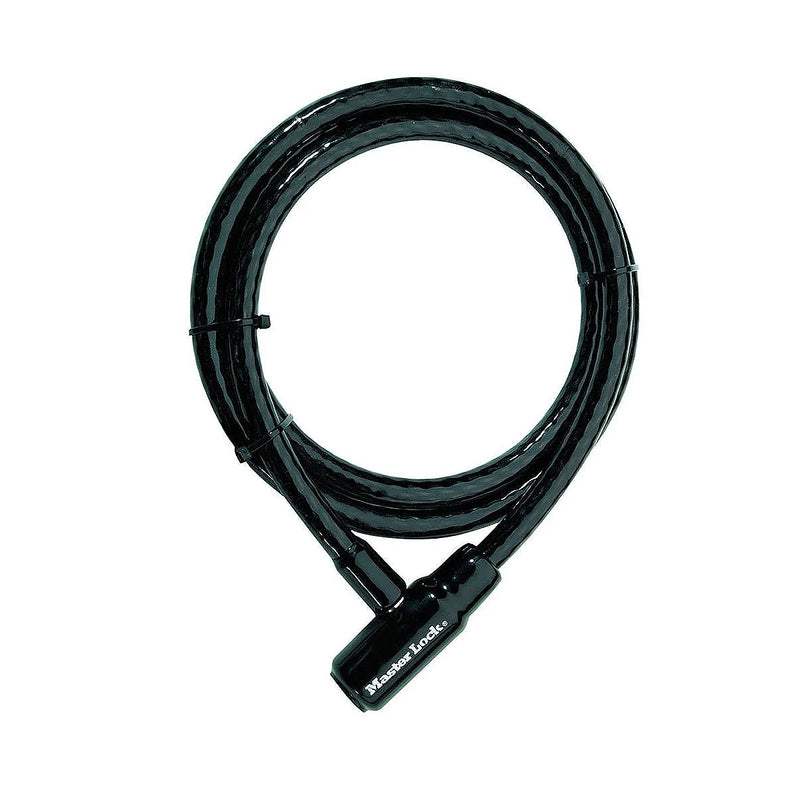 Ổ khóa dây Master Lock 8157DPS cao cấp,  dây khóa bằng cáp thép bện được bọc nhựa vinyl dài 1.8m