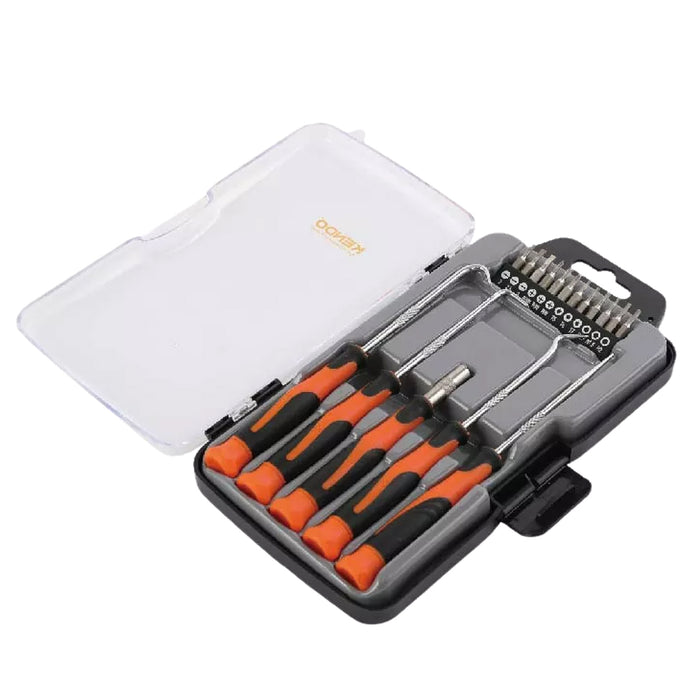 Bộ tua vít chính xác và móc 17 chi tiết Kendo 20539