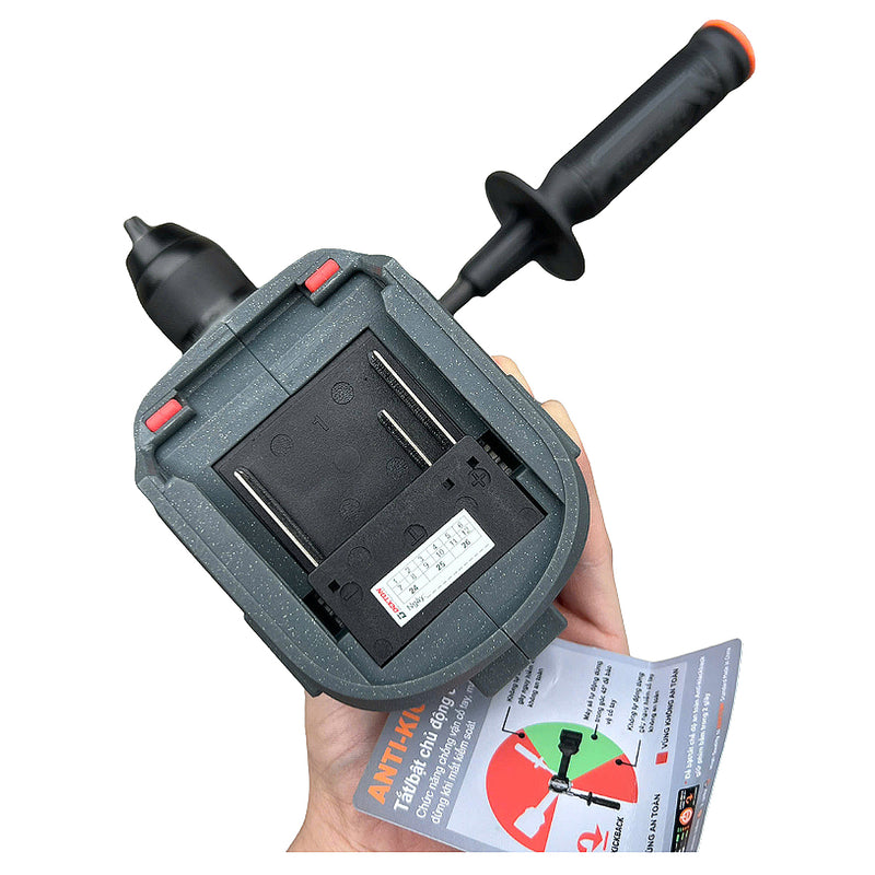 Máy khoan động lực dùng pin 21V Dekton M21-ID13160PRO, lực siết 160Nm, đầu kẹp 13mm (Chỉ có thân máy)