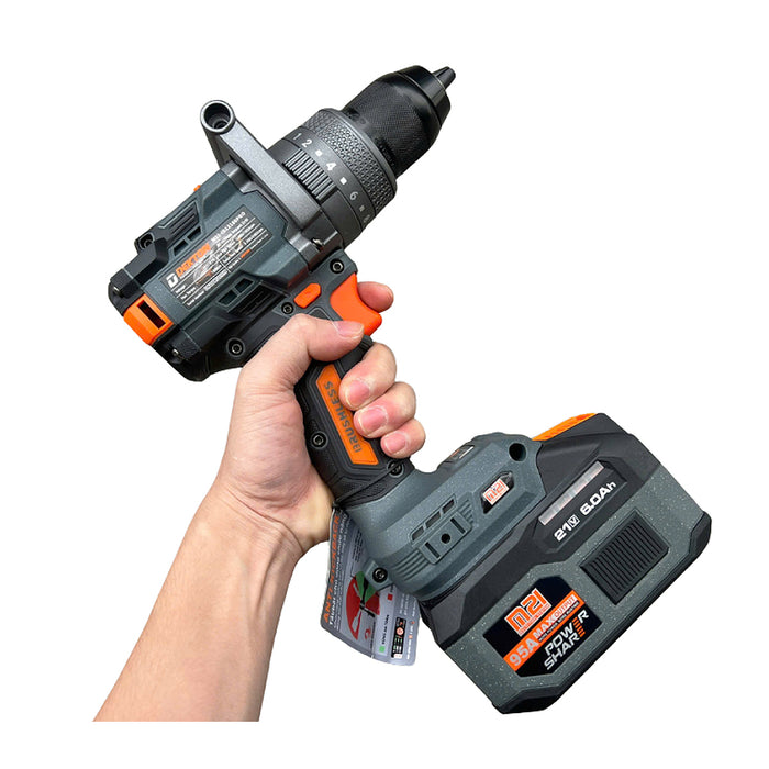 Máy khoan động lực dùng pin 21V Dekton M21-ID13160PRO, lực siết 160Nm, đầu kẹp 13mm (Chỉ có thân máy)