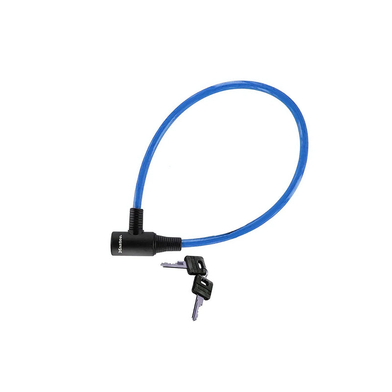 Ổ khóa dây Master Lock 8169EURDPRO, dây khóa bằng cáp thép được bọc nhựa vinyl nhiều màu dài 65cm