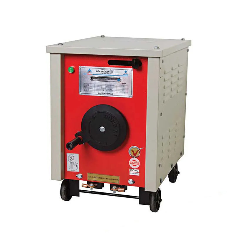 Máy hàn cơ, máy biến thế hàn Hồng Ký HK-H500D tải 500A 220V/380V cuộn dây đồng