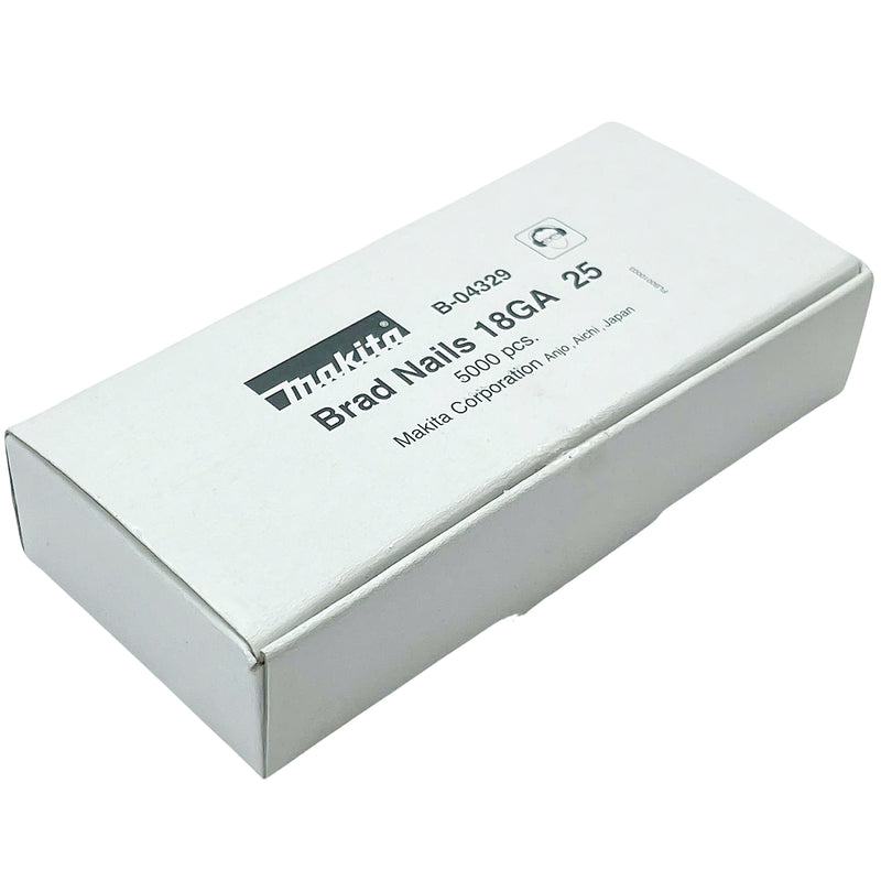 Hộp 5000 đinh chỉ có đầu Makita cở đinh 1.2mm (18Ga), chiều dài từ 15mm - 50mm, dùng cho các máy bắn đinh