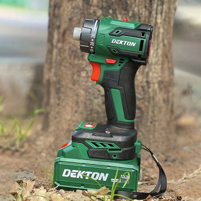 Máy vặn vít Dekton M21-VT55NCP dùng pin 21V, lực siết 55Nm (Chỉ có thân máy)