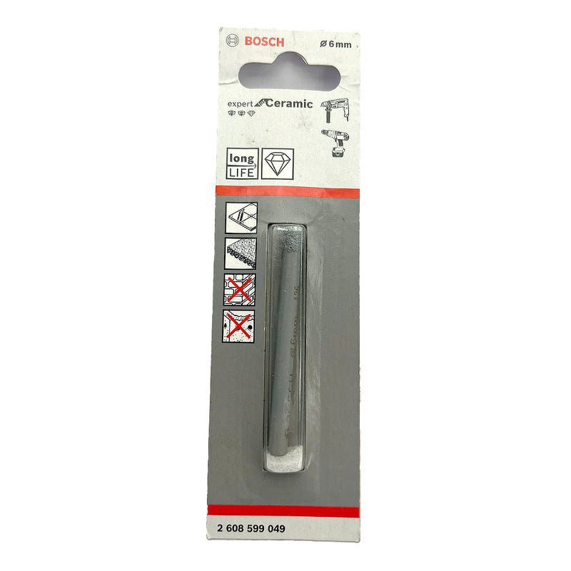 Mũi khoét gạch kim cương Bosch đường kính từ 6mm - 12mm, dùng cho khoan gạch cứng - siêu cứng