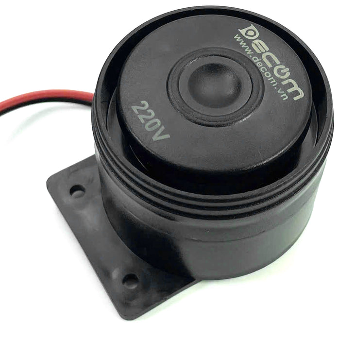 Còi hú báo động loại nhỏ Decom DC-1308 âm lượng 110dB