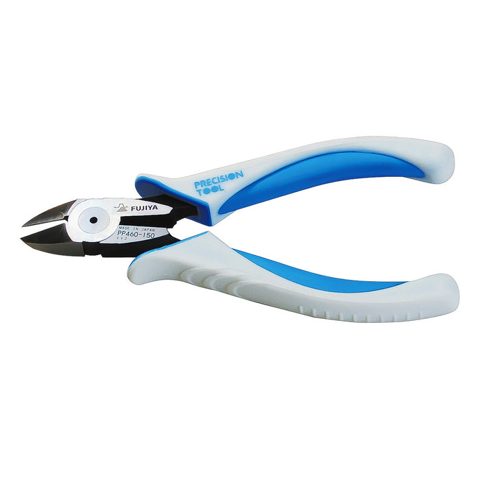 Kìm cắt chéo Fujiya PP460-125/150 Series có lò xo trợ lực, chất liệu lưỡi cắt hợp kim Carbide, kích thước từ 125mm ~ 150mm. Tiêu chuẩn RoHS