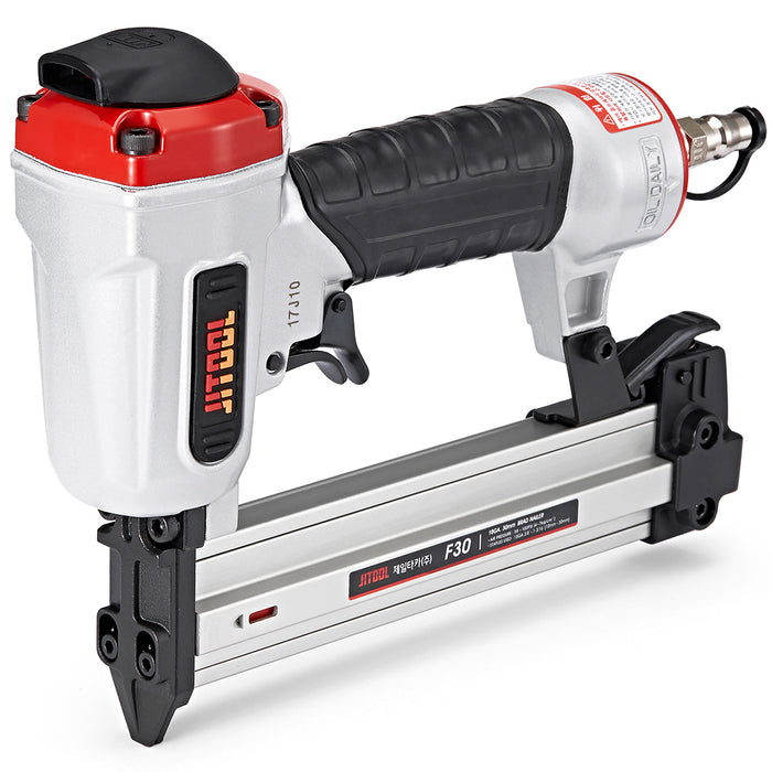 Máy bắn đinh F dùng khí nén JITOOL F30, kích thước đinh 10mm - 30mm, cỡ đinh 18Ga