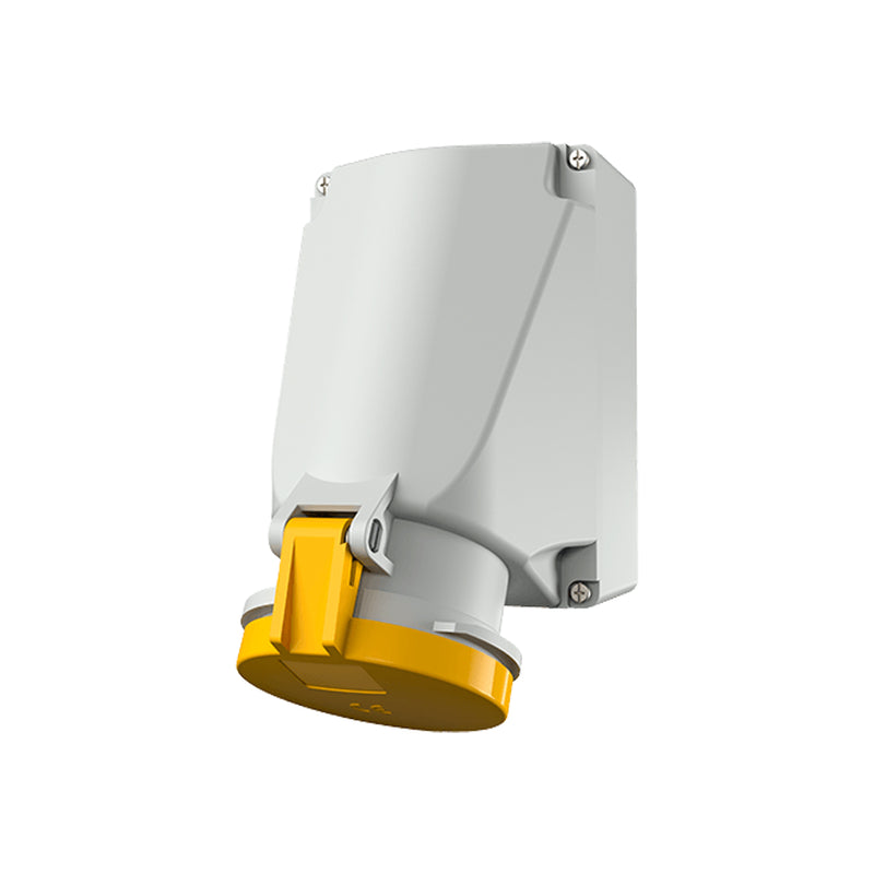 Ổ cắm công nghiệp MENNEKES gắn tường 63A (IP44) – Công nghệ X-CONTACT ghép nối nhanh (3P, 4P, 5P) | Wall mounted receptacle