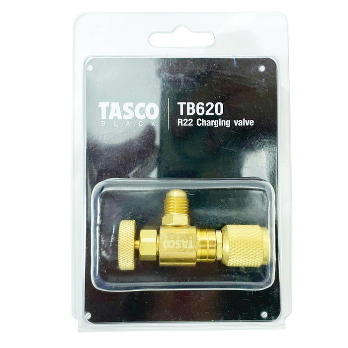 Van nạp gas Tasco TB620, dùng để nạp gas R22, cổng dây 1/4 inch