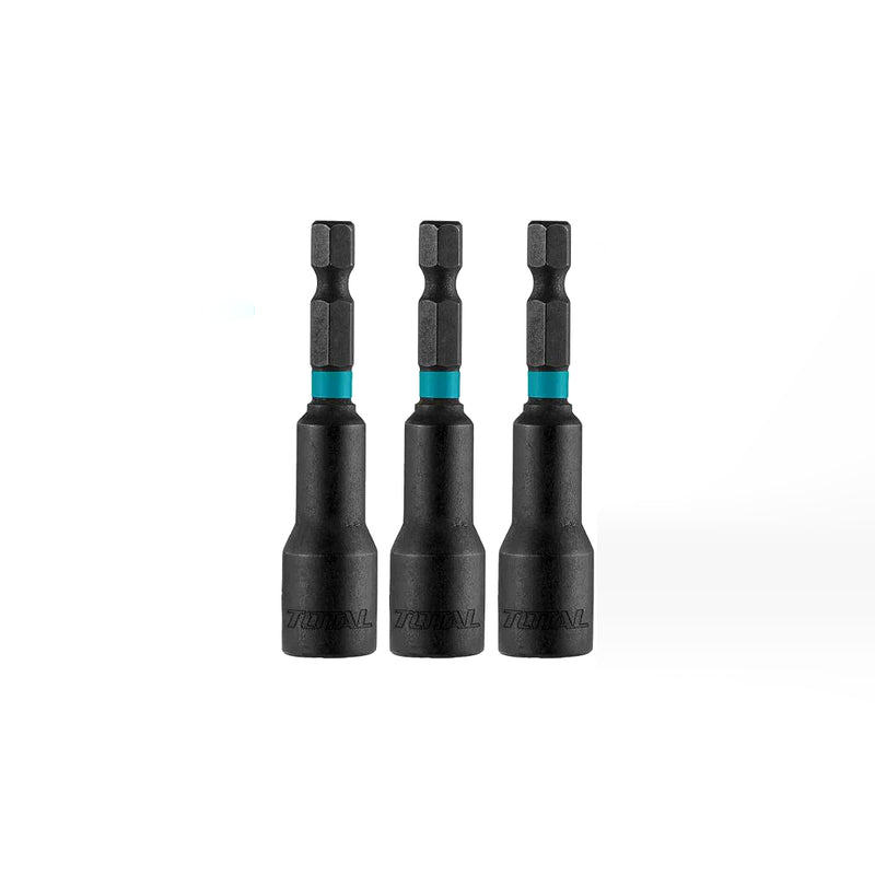Bộ 3 mũi bắn tôn 8 - 10mm, đuôi lục giác 1/4 inch TOTAL