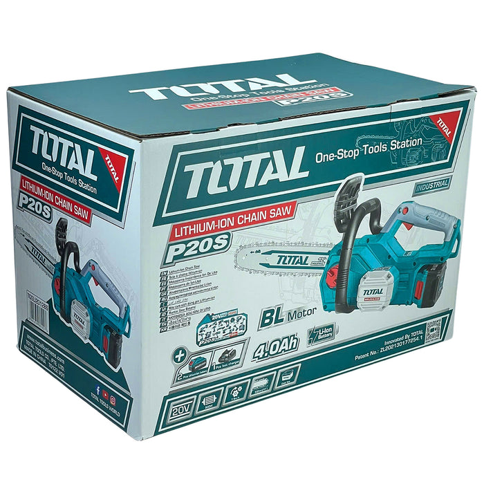 Máy cưa xích dùng Pin 20V TOTAL TGSLI201286