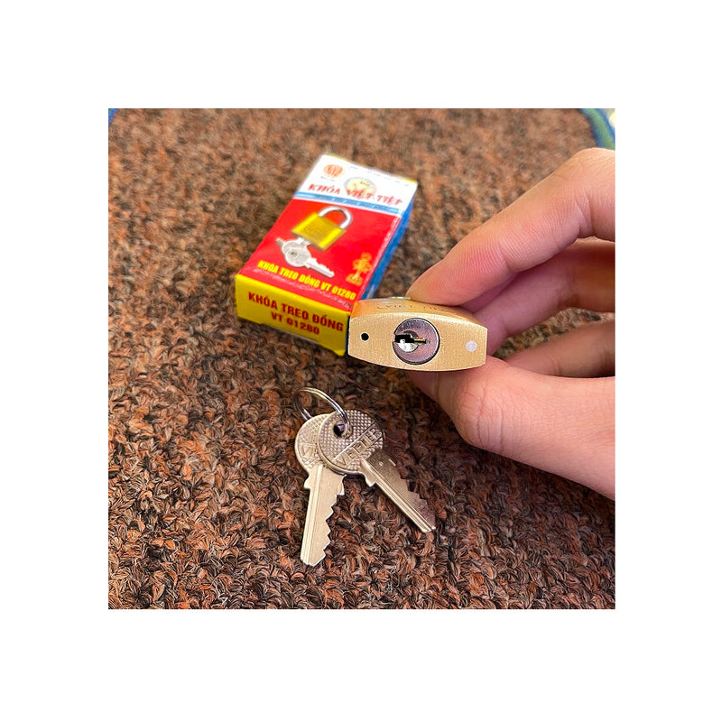 Ổ khóa mini Việt tiệp 01280 (Khóa Vali, Khóa tủ cỡ nhỏ)